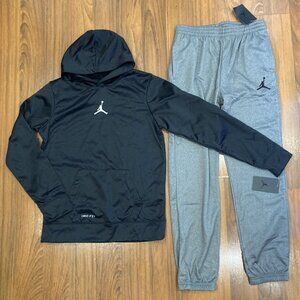 Nike Air Jordan Youth Set Boy Hoodie PANTS Tracksuit 2pc Size XL-18/20 New